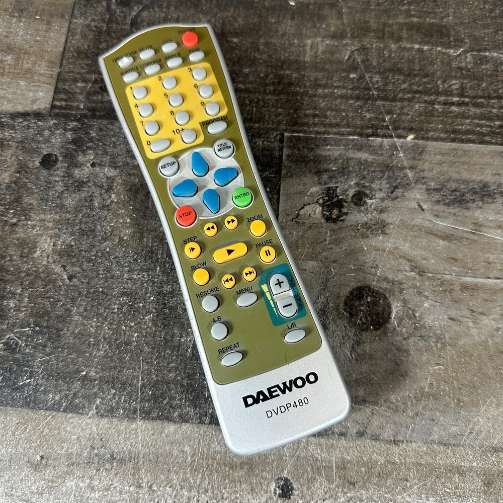 DAEWOO DVDP480 DVD REMOTE CONTROL